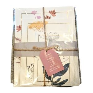 Fringe Studio Botanical Notebook Trio - Set of 3 Saddle Stitch Notwbooks